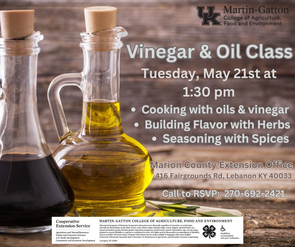 Vinegar & Oil (updated)