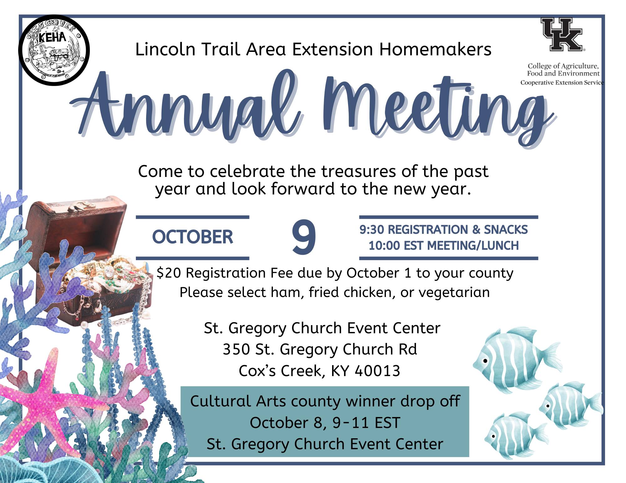 LTA Homemakers Annual Meeting