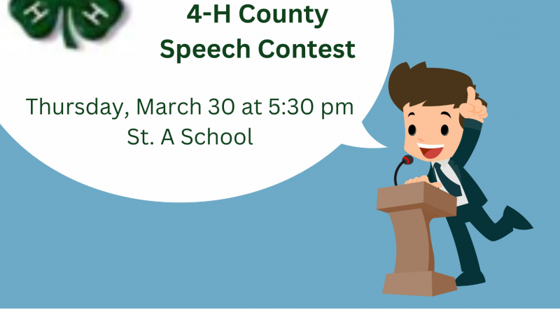 4-H Speech